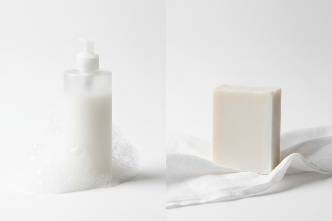 Natural Soap vs Body Wash | What's the Difference?
