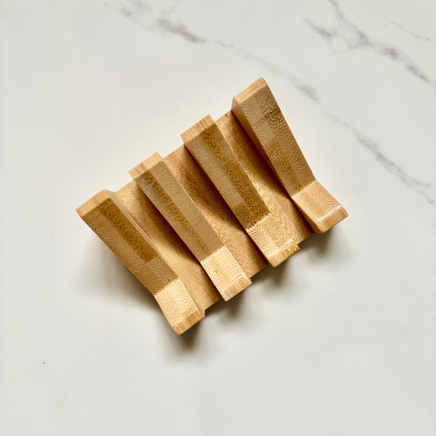 Bamboo Peaked Soap Dish